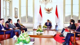 Bertemu Menlu RRT, Presiden Jokowi Bahas Kerjasama Ekonomi