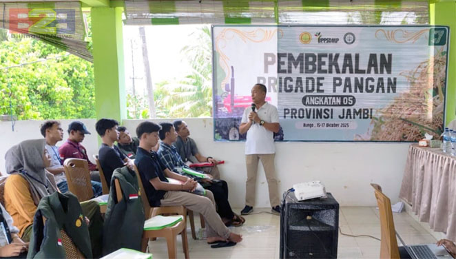 Kementan gelar Pembekalan bagi Brigade Pangan Kabupaten Bungo di Jambi