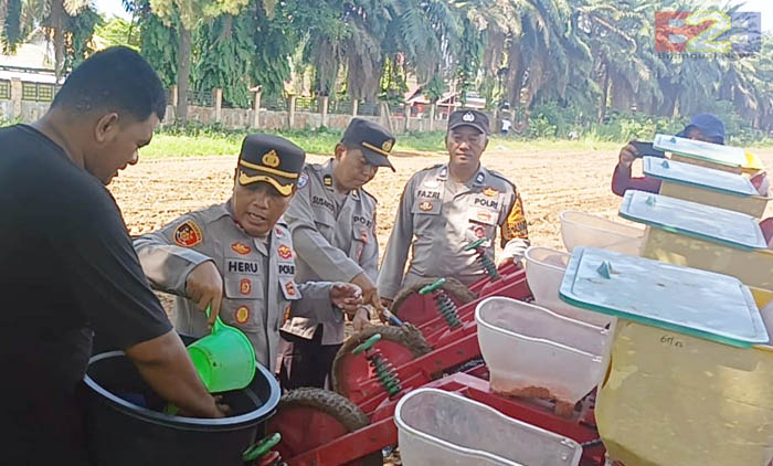 Ketahanan Pangan, Kementan Dukung Polri Tanam Jagung Bersama di Kota Banjarbaru
