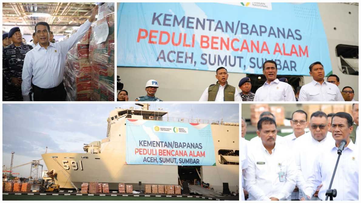 Mentan Amran: "Bencana Sumatera Harus Dibantu, Negara Memanggil!"