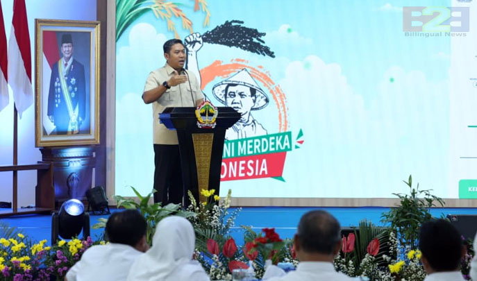 Wamentan Sudaryono: "Jangan Kalah dari Pembenci! Petani Harus Suarakan Kebenaran Kebijakan Prabowo"