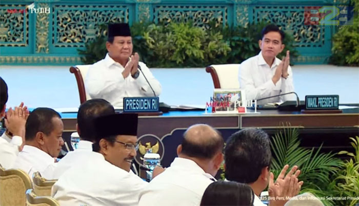 Laporan Penanganan Bencana Mentan, Satu-satunya Disambut Tepuk Tangan Presiden