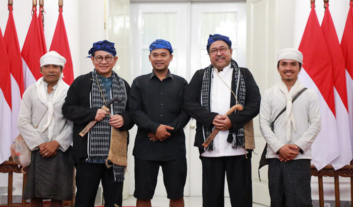 Jaga Alam, Pesan Suku Baduy pada Gubernur DKI Pramono Anung
