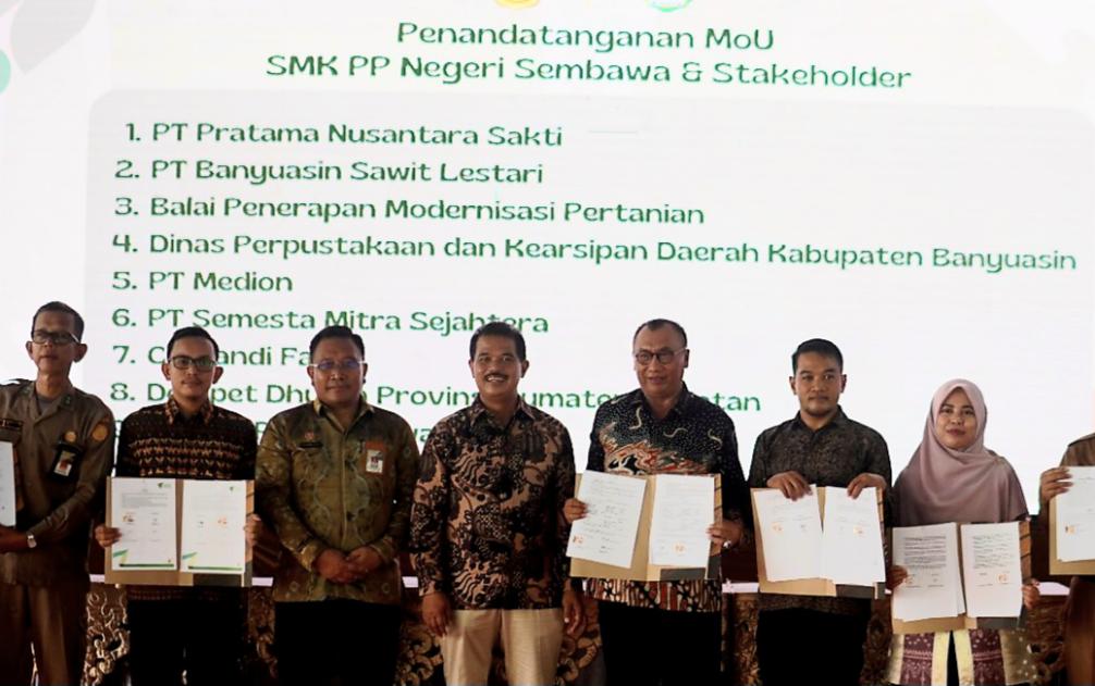 Perkuat Jejaring, SMK-PP Negeri Kementan Kerjasama dengan Iduka Sumsel