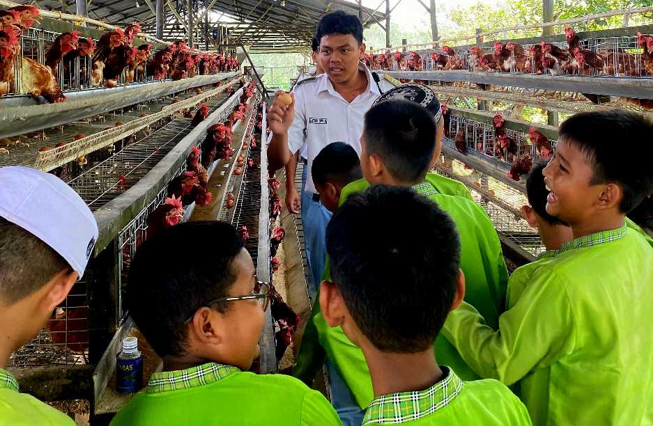 Kenalkan Sejak Dini, SMK-PP Negeri Kementan Tampilkan Agroeduwisata