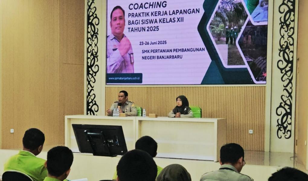 Siapkan Lulusan Terbaik, SMK-PP Negeri Kementan gelar Coaching PKL bagi Siswa