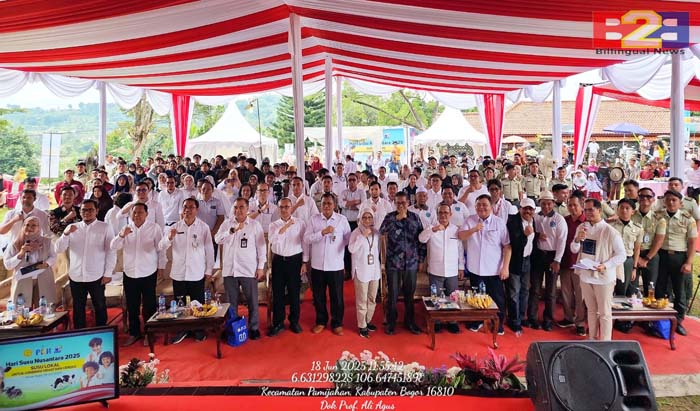 Generasi Sehat Cerdas, Mahasiswa Polbangtan Kementan Dukung Hari Susu Nusantara 2025