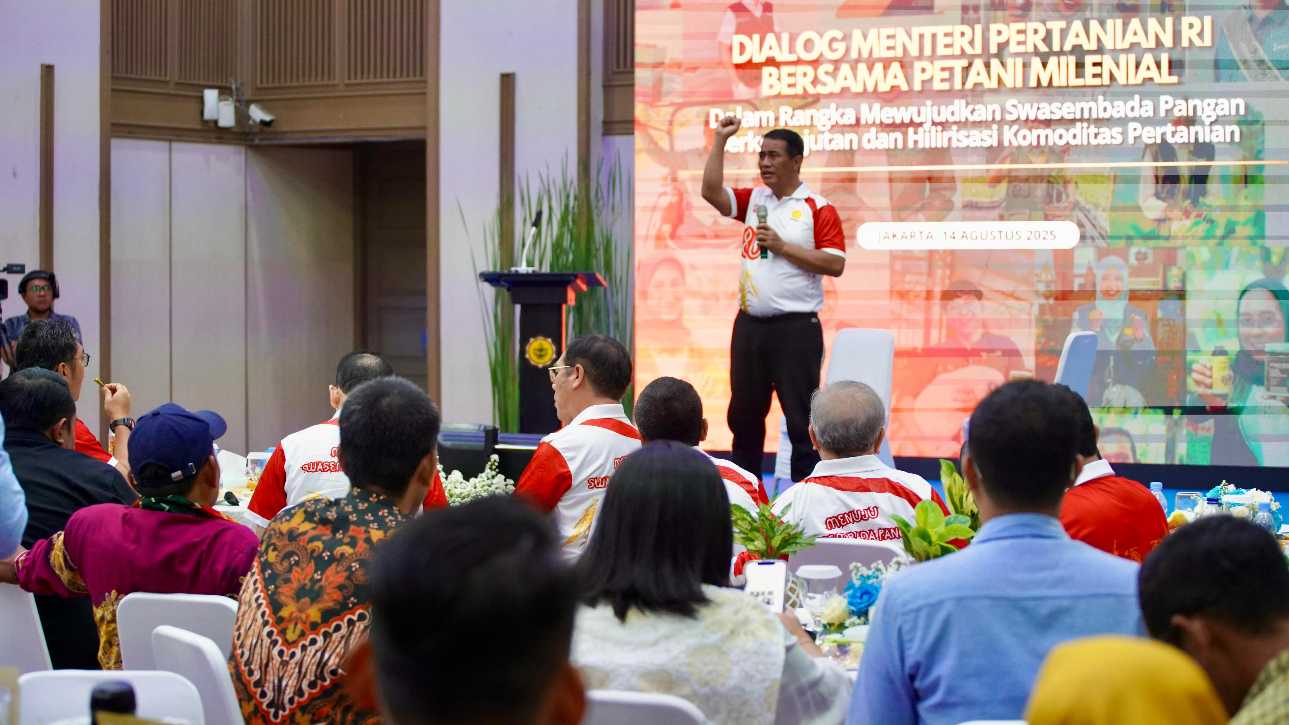 Mentan Amran Ajak Petani Muda jadi Motor Swasembada Pangan dan Hilirisasi