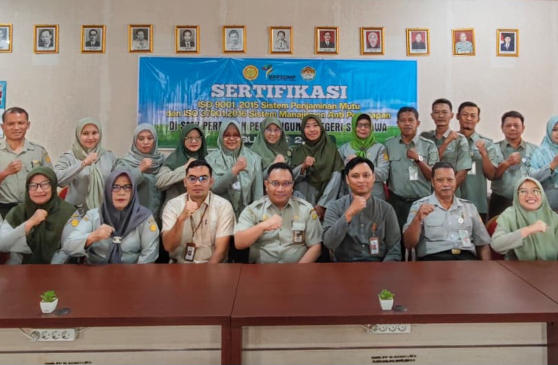 Audit Standar Mutu, SMKPPN Kementan Raih ISO 9001:2015 & ISO 37001:2016