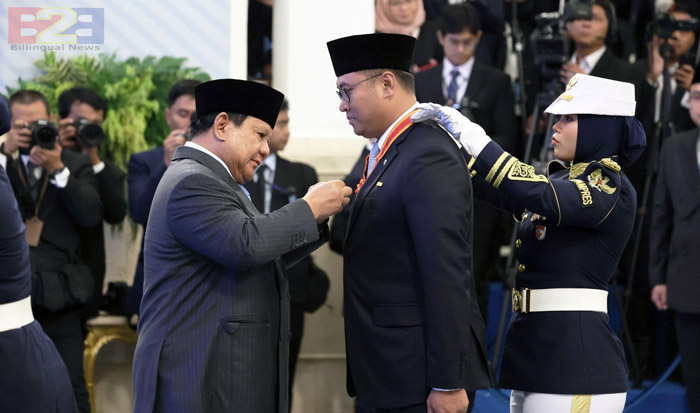 Wamentan Sudaryono, Anak Petani Terima Bintang Kehormatan dari Presiden Prabowo