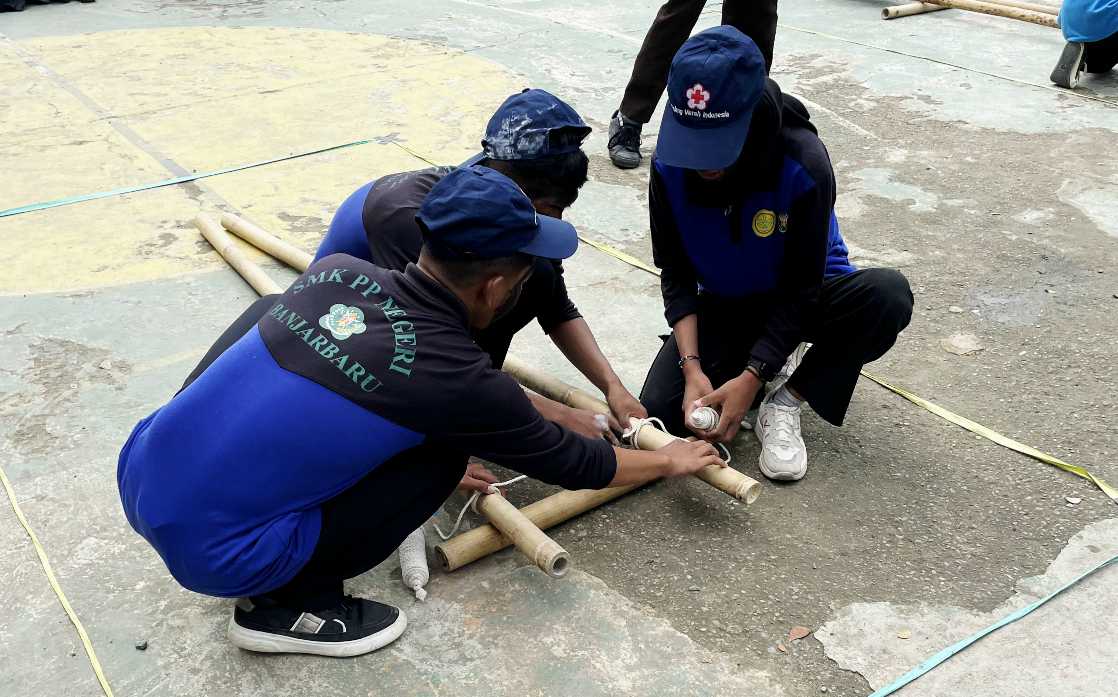 SDM Unggulan, SMKPPN Kementan Juara Umum Kreativitas Relawan PMR Kalsel 2025