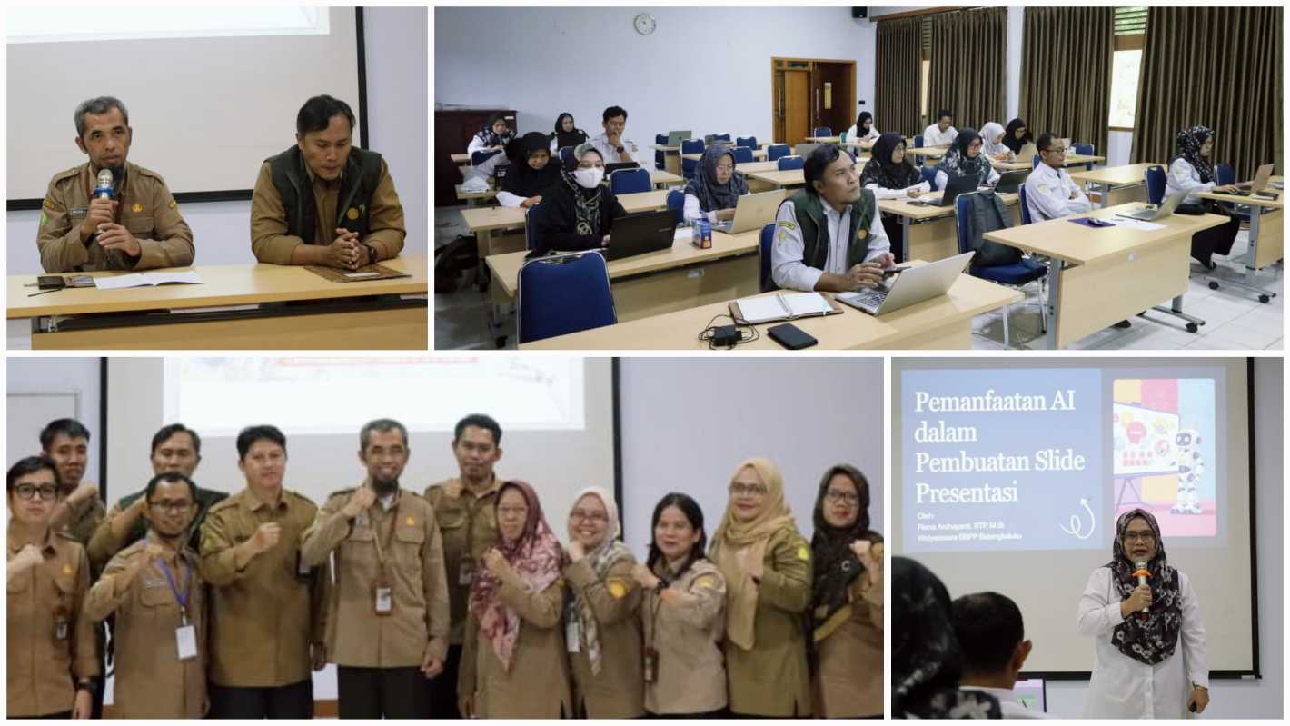 ToT Pemanfaatan AI, UPT Pelatihan Kementan Perkuat Informasi dan Pembelajaran Pertanian<br><i>Sulawesi`s Batangkaluku Agricultural Training Center Support Indonesian Farmers</i> Sulawesi`s Batangkaluku Agricultural Training Center Support Indonesian Farmers