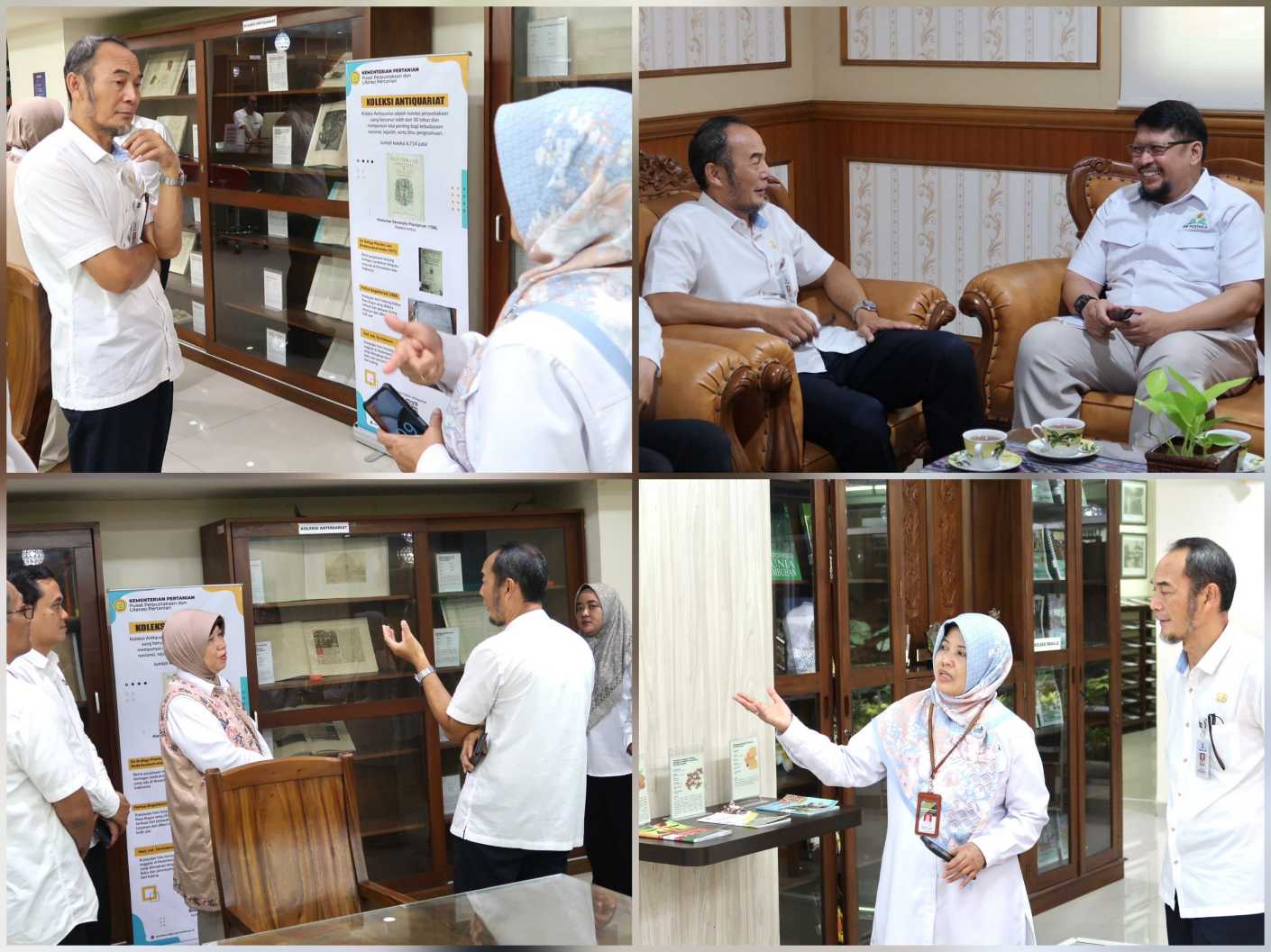 The Agricultural Library Support Indonesian Farmers to Attain Food Self-sufficiency