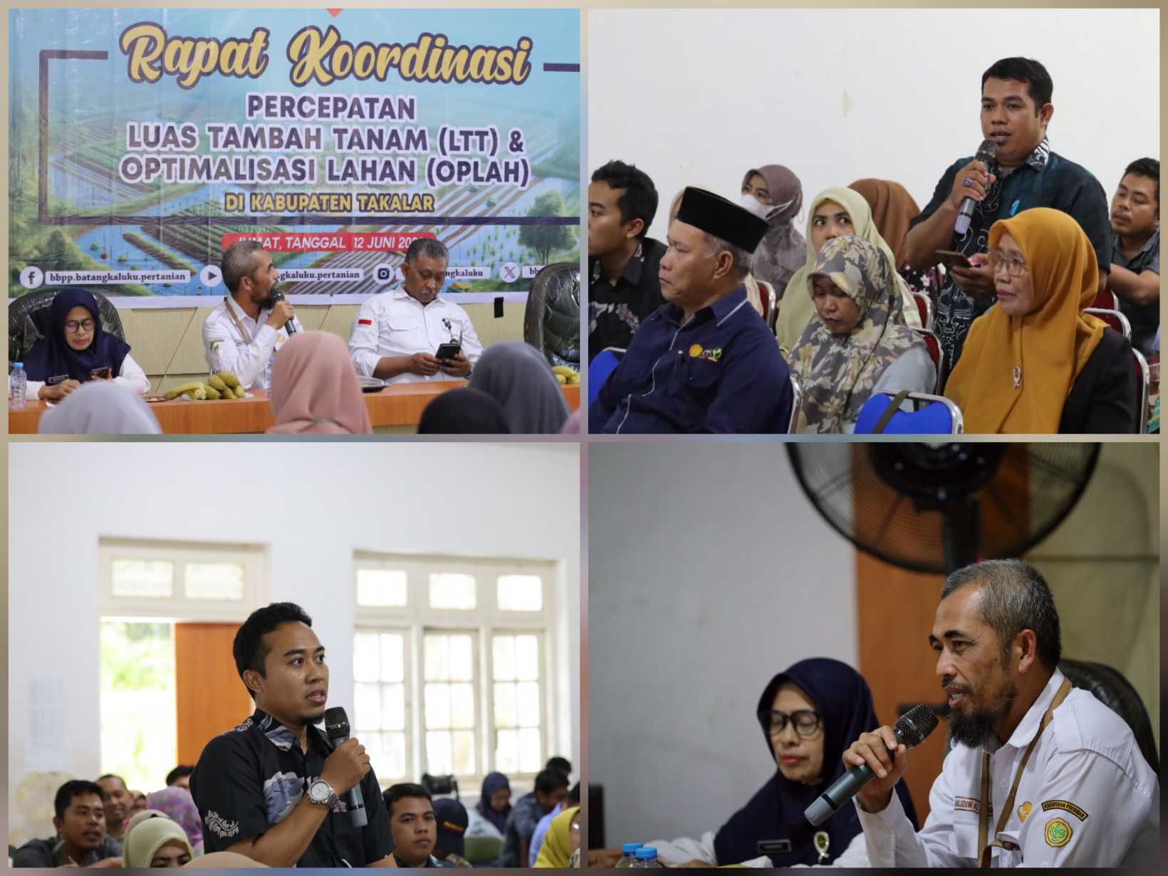 Kementan Perkuat Sinergi Percepatan LTT Takalar Dukung Swasembada Pangan Sulsel<br><i>Sulawesi`s Batangkaluku Agricultural Training Center Support Indonesian Farmers</i> Sulawesi`s Batangkaluku Agricultural Training Center Support Indonesian Farmers
