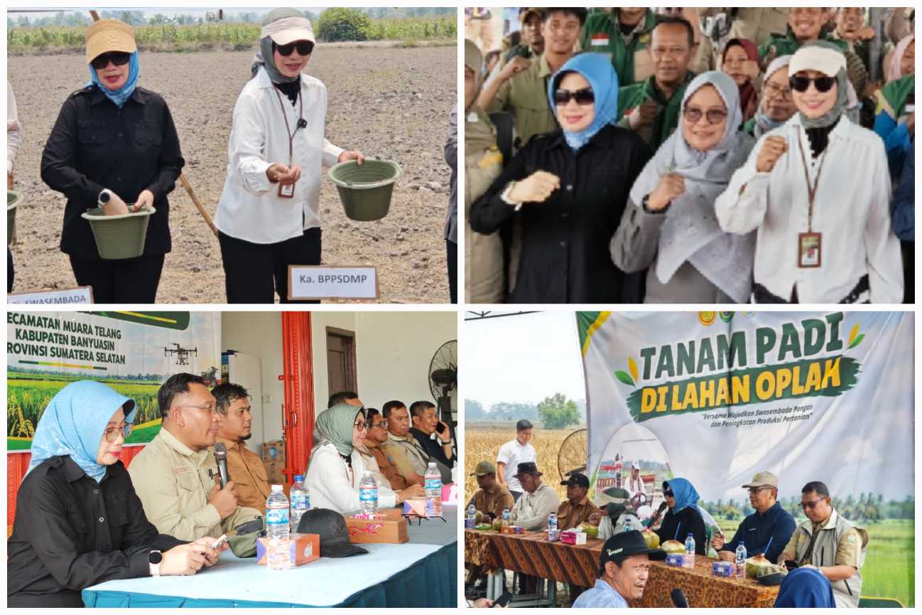 Oplah dan Infrastruktur jadi Penggerak Pertanian Modern Banyuasin Sumsel<br><i>West Java`s Cinagara Animal Health Training Center Support Indonesian Farmers</i> West Java`s Cinagara Animal Health Training Center Support Indonesian Farmers