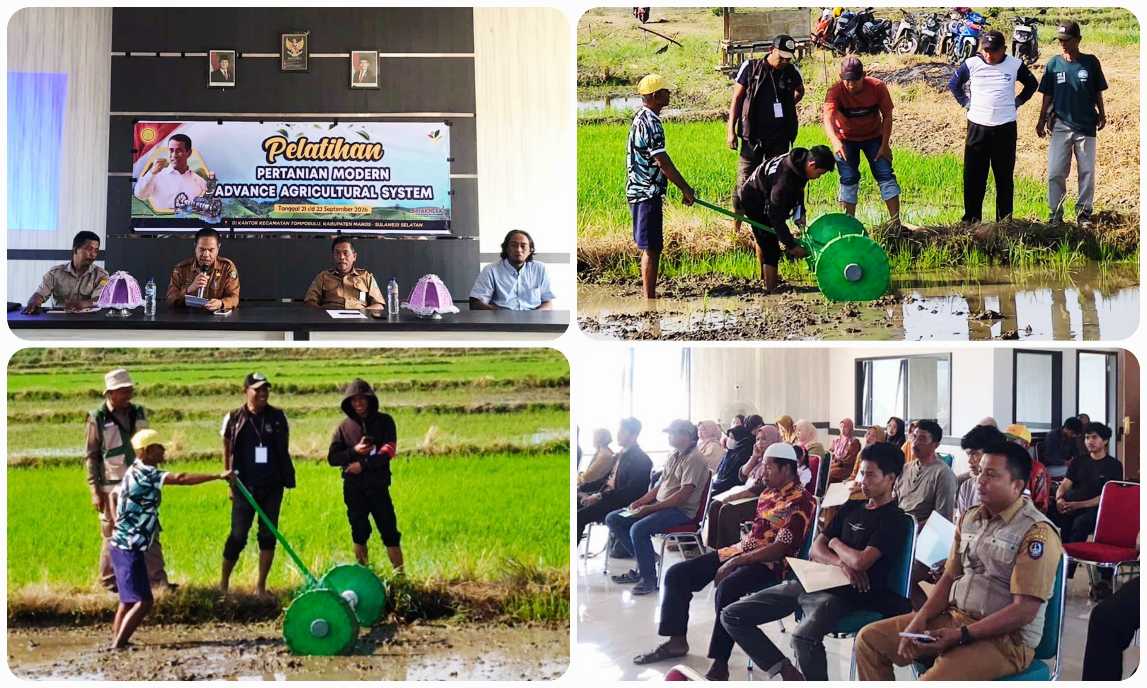 Pelatihan PM-AAS, Kementan Dorong Petani Maros Sulsel Kuasai Pertanian Modern<br><i>Sulawesi`s Batangkaluku Agricultural Training Center Support Indonesian Farmers</i> Sulawesi`s Batangkaluku Agricultural Training Center Support Indonesian Farmers