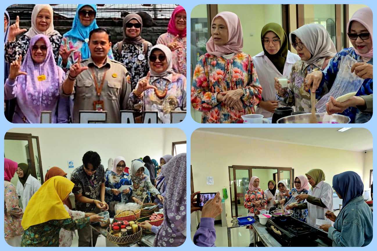 Hilirisasi Pangan, Kementan Rangkul Lansia Bandung Olah Hasil Pertanian<br><i>West Java`s Lembang Agricultural Training Center Support Indonesian Farmers</i> West Java`s Lembang Agricultural Training Center Support Indonesian Farmers