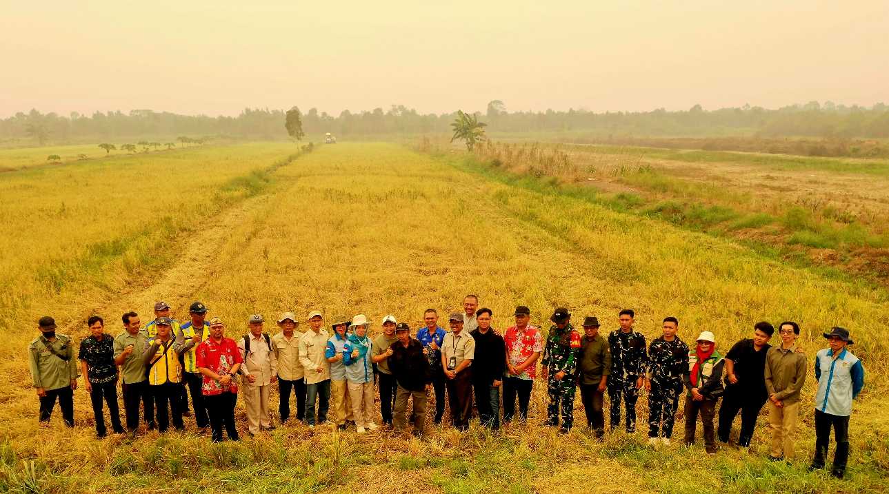 Brigade Pangan Petani Keren, Panen di tengah Kepungan Asap Karhutla Kalteng<br><i>Millennial Farmers Development are the Target of Indonesia`s SMKPPN Banjarbaru</i> Millennial Farmers Development are the Target of Indonesia`s SMKPPN Banjarbaru