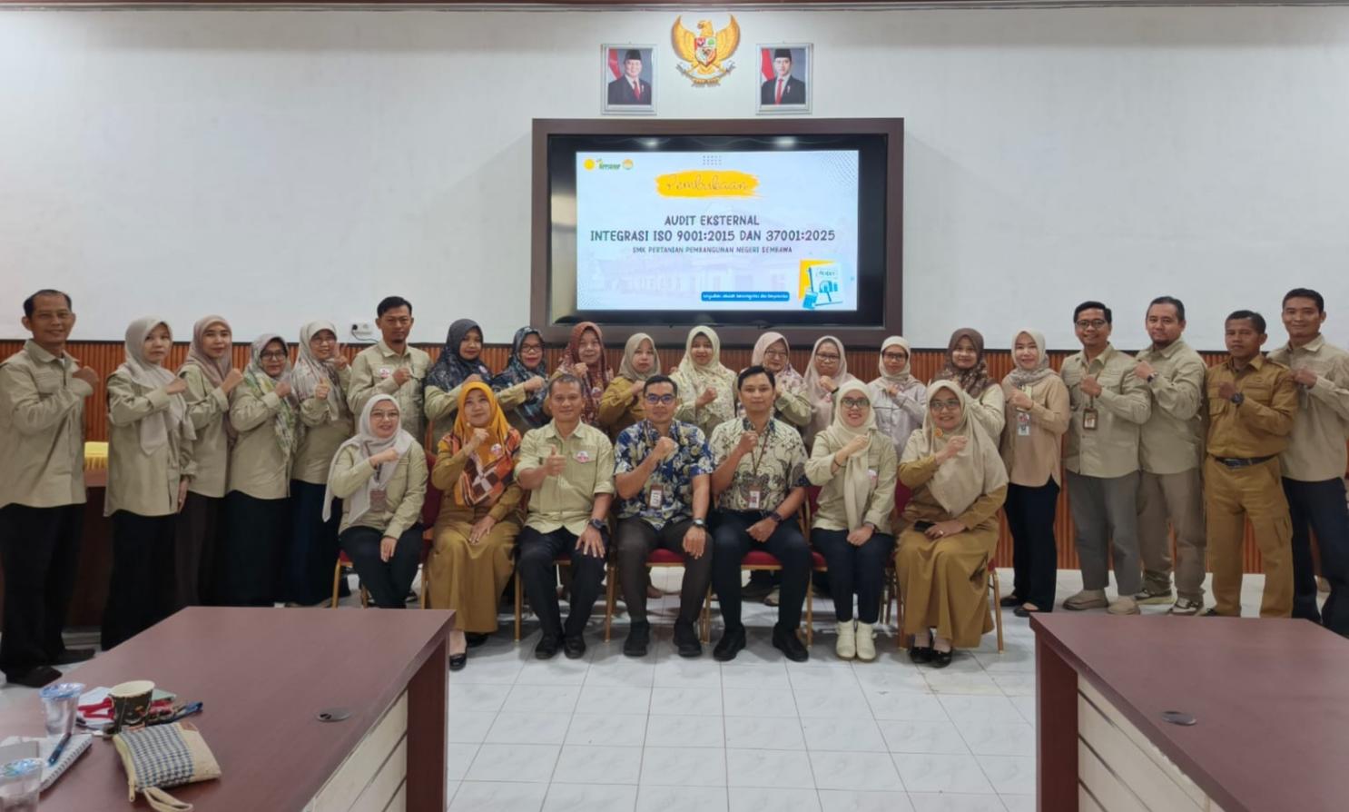 Audit Eksternal ISO, SMK PPN Kementan Wujudkan Tata Kelola Bersih & Unggulan<br><i>Millennial Farmers Development are the Target of Indonesia`s SMKPPN Sembawa</i> Millennial Farmers Development are the Target of Indonesia`s SMKPPN Sembawa