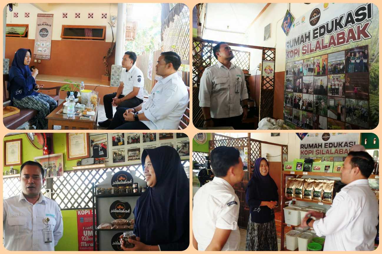 Sambangi P4S Silalabak, UPT Kementan Dorong Petani Kopi Pangandaran Naik Kelas<br><i>West Java`s Lembang Agricultural Training Center Support Indonesian Farmers</i> West Java`s Lembang Agricultural Training Center Support Indonesian Farmers