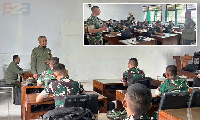 Sinergi TNI AD, Personel Rindam XIV Hsn Pelajari Alsintan di UPT Pelatihan Kementan