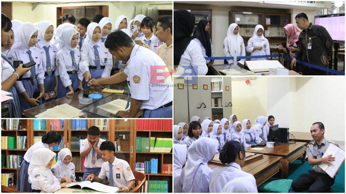 Akses Literasi, Koleksi BB Pustaka Kementan Pikat Antusias Baca Pelajar SMK