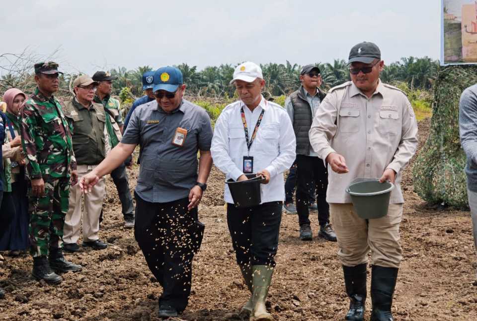 Sinergi Pemprov Sumsel, Kementan Sukseskan Program CSR Banyuasin<br><i>Millennial Farmers Development are the Target of Indonesia`s SMKPPN Sembawa</i> Millennial Farmers Development are the Target of Indonesia`s SMKPPN Sembawa