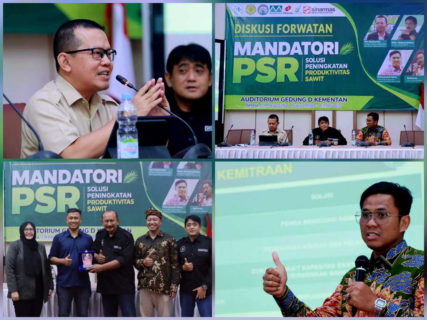 Diskusi Forwatan<br><i>Kementan dan Stakeholders Sawit Bahas Strategi Percepatan PSR</i> Kementan dan Stakeholders Sawit Bahas Strategi Percepatan PSR