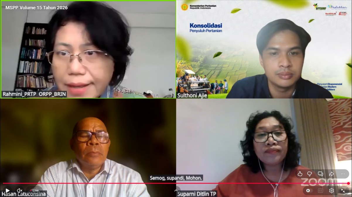 The Agricultural Library Support Indonesian Farmers to Attain Food Self-sufficiency