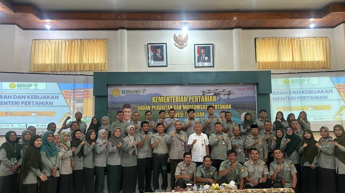 Monev Swasembada Pangan di Sultra, Kementan Tekankan Indeks Pertanaman 3<br><i>Sulawesi`s Batangkaluku Agricultural Training Center Support Indonesian Farmers</i> Sulawesi`s Batangkaluku Agricultural Training Center Support Indonesian Farmers