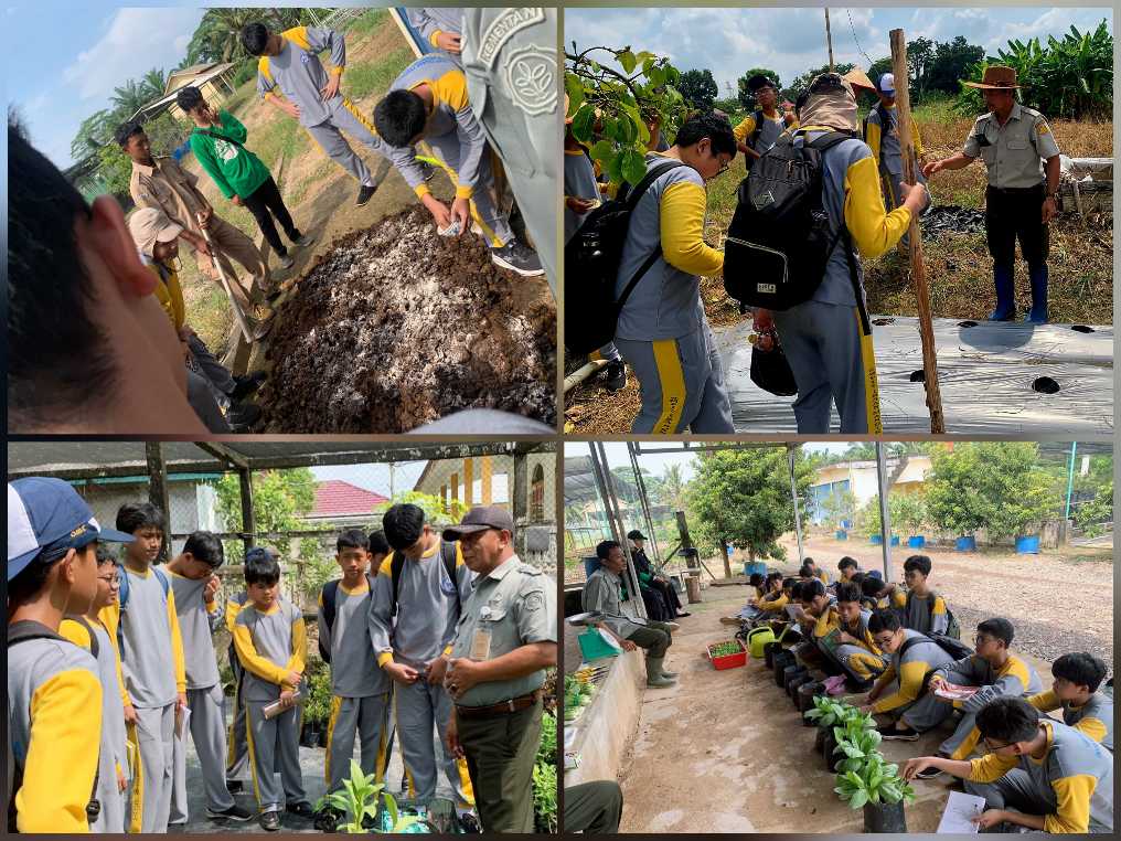Petualangan Hijau, Siswa SMP Belajar Pertanian Modern di SMKPP Kementan<br><i>Millennial Farmers Development are the Target of Indonesia`s SMKPPN Sembawa</i> Millennial Farmers Development are the Target of Indonesia`s SMKPPN Sembawa