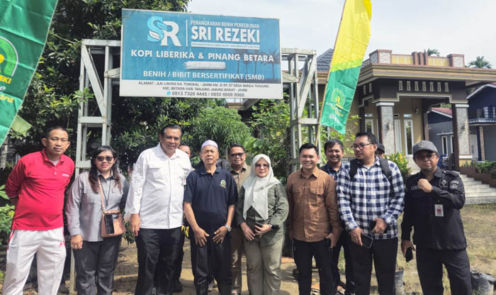 Sinergi Food Estate, Polbangtan Bogor Dampingi Kunker TA Mentan di Tanjung Jabung Barat