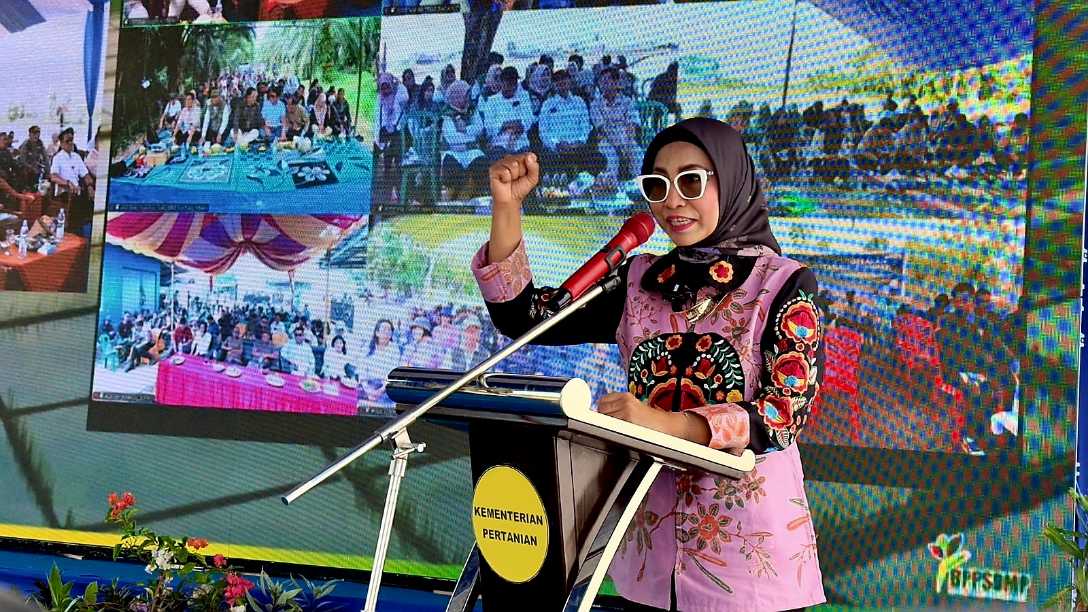 Kementan Percepat Tanam Oplah dan CSR, Perkuat Produksi Pangan Nasional<br><i>Indonesian Govt Increase of Rice Production across the Country</i> Indonesian Govt Increase of Rice Production across the Country