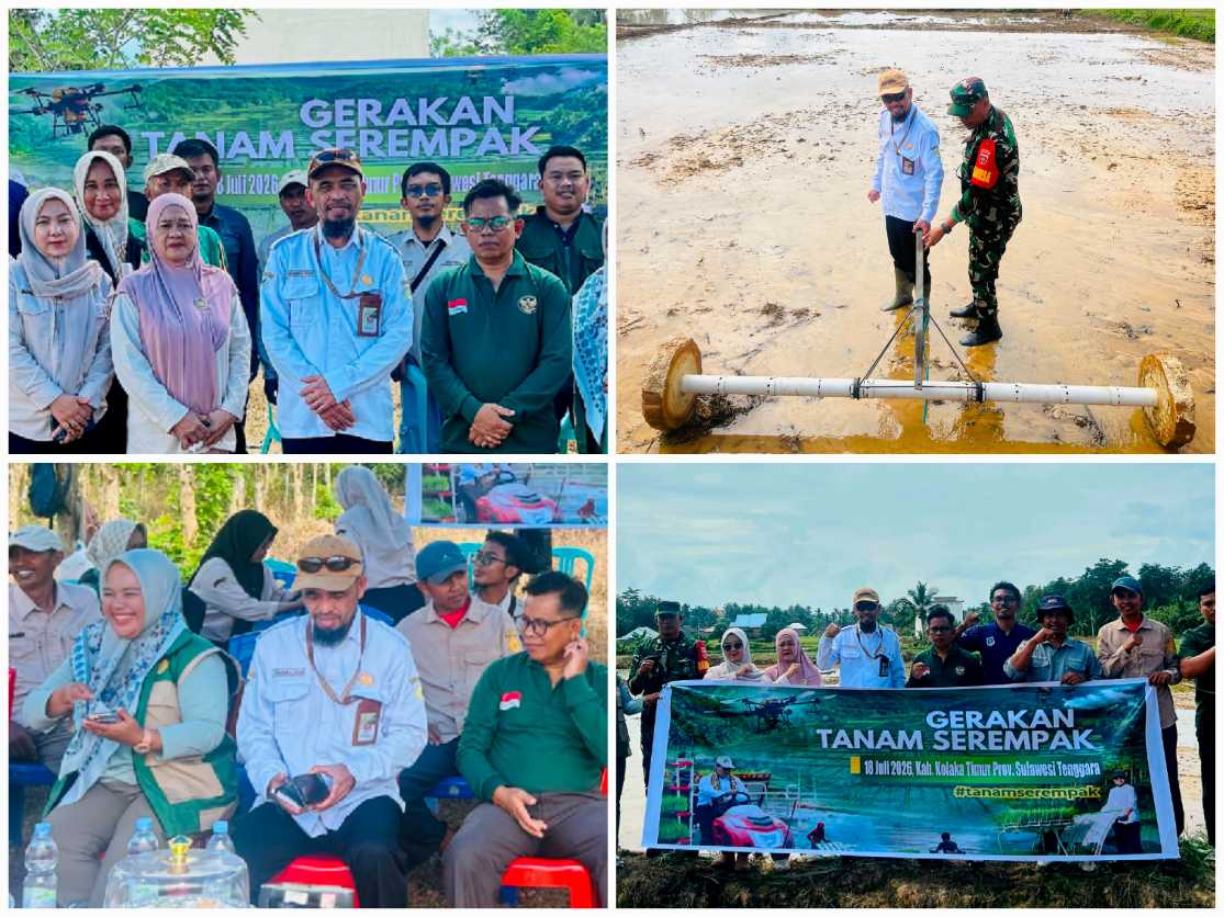 Gertam Serempak Sultra, UPT Kementan Ajak Petani Kolaka Timur Terapkan PM-AAS<br><i>Sulawesi`s Batangkaluku Agricultural Training Center Support Indonesian Farmers</i> Sulawesi`s Batangkaluku Agricultural Training Center Support Indonesian Farmers