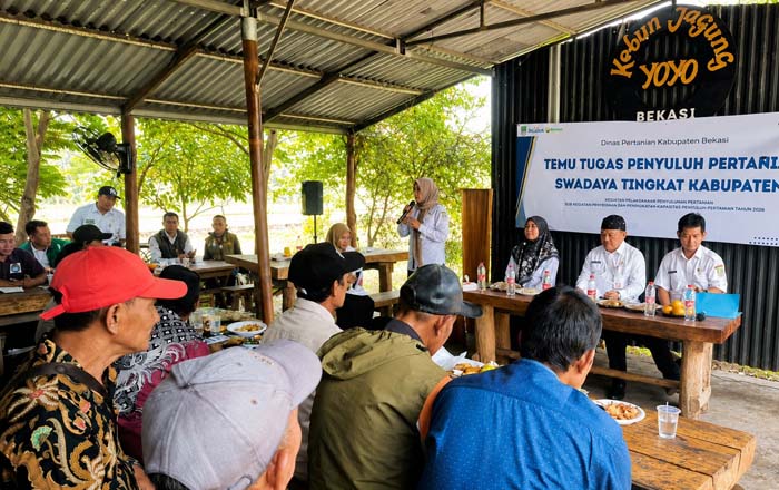 Sosialisasi Program PM-AAS, Polbangtan Kementan gandeng Penyuluh Swadaya Kabupaten Bekasi<br><i>Millennial Farmers Development are the Target of Indonesia`s Polbangtan Bogor</i> Millennial Farmers Development are the Target of Indonesia`s Polbangtan Bogor
