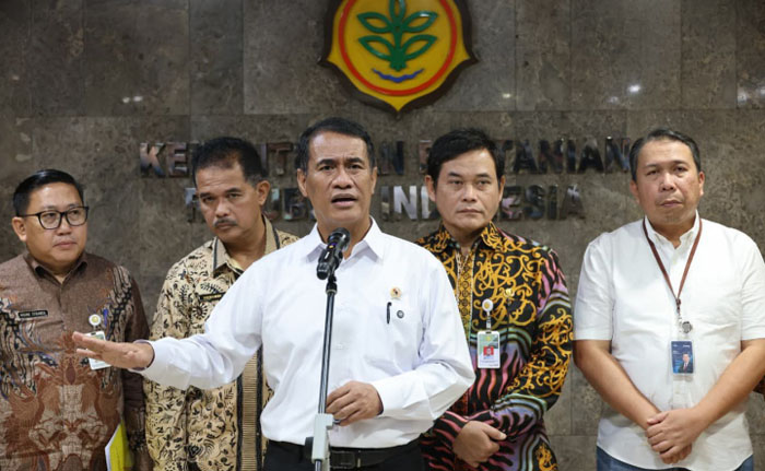 Mentan: Pangan Aman 324 Hari ke Depan, Produksi Beras 2,6&ndash;5,7 Juta Ton per Bulan