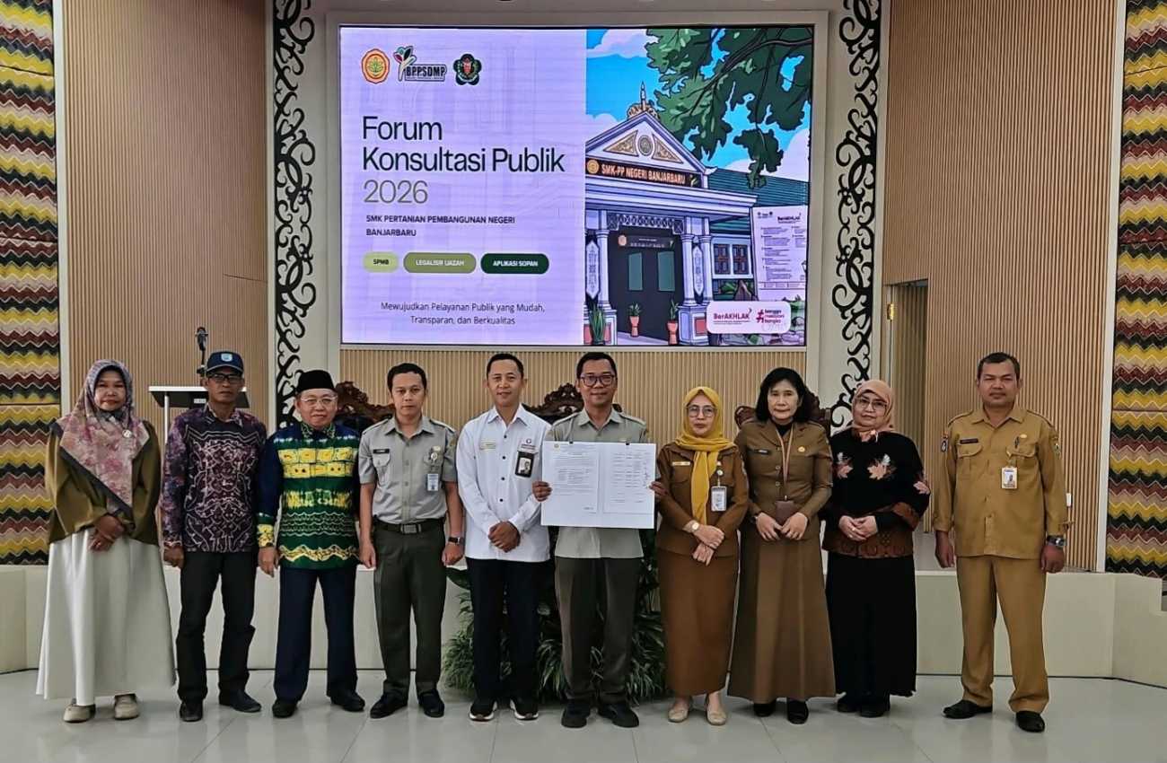 Millennial Farmers Development are the Target of Indonesia`s SMKPPN Banjarbaru