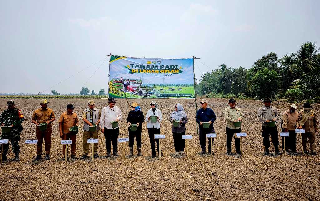 Oplah hingga SPBU, Kementan Perkuat Ekosistem Pertanian Modern Banyuasin