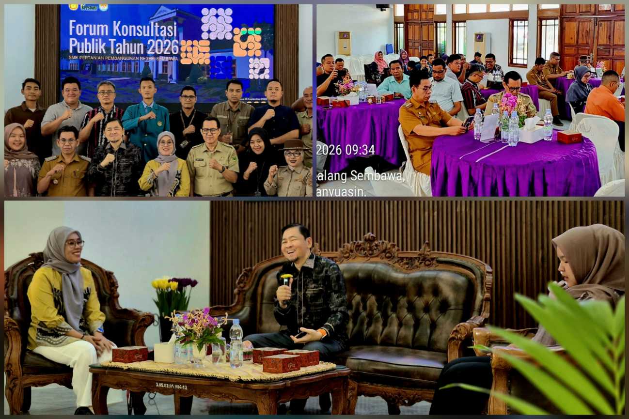 FKP 2026, SMKPP Kementan Perkuat Transparansi dan Kualitas Pelayanan Pendidikan<br><i>Millennial Farmers Development are the Target of Indonesia`s SMKPPN Sembawa</i> Millennial Farmers Development are the Target of Indonesia`s SMKPPN Sembawa