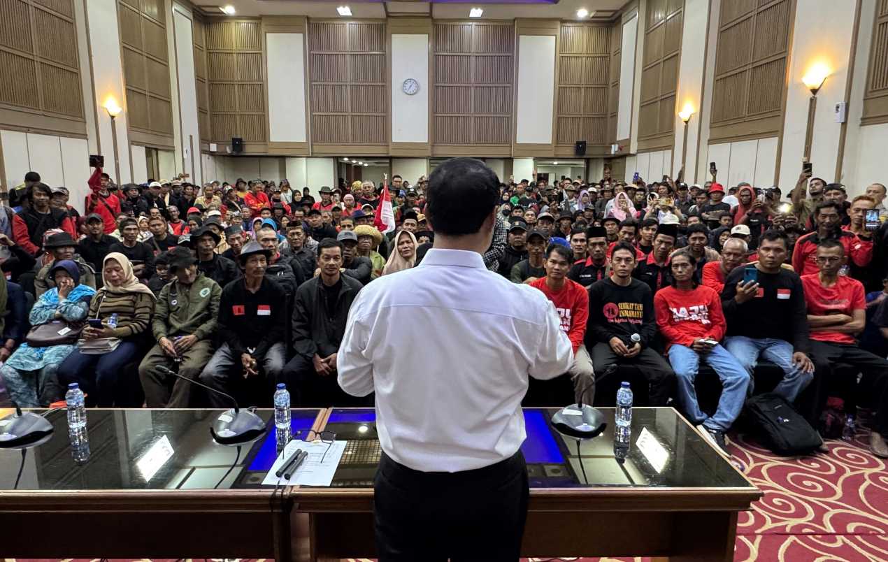 Mentan Temui 1.000 Petani Indramayu, Selesaikan Masalah Petani Sebelum Demo